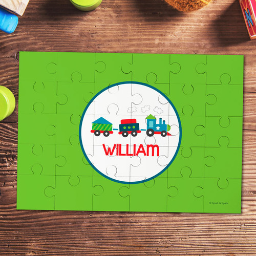 Choo Choo train Personalized Puzzles