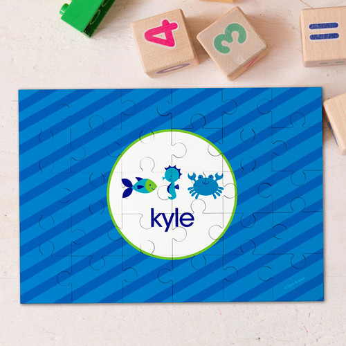 Cute undersea creatures Personalized Puzzles