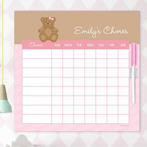 A Sweet Teddy Bear Chores For Kids
