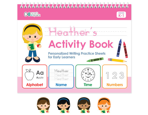 English Horizontal Writing Book For Girls