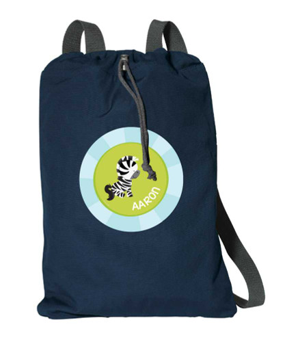 Cute Baby Zebra Personalized Bags