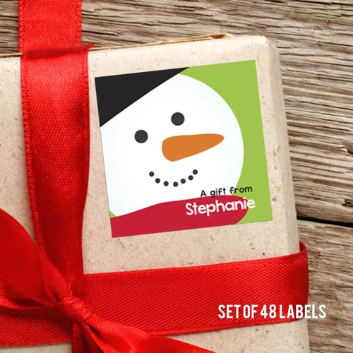 I Love Christmas Time Gift Label