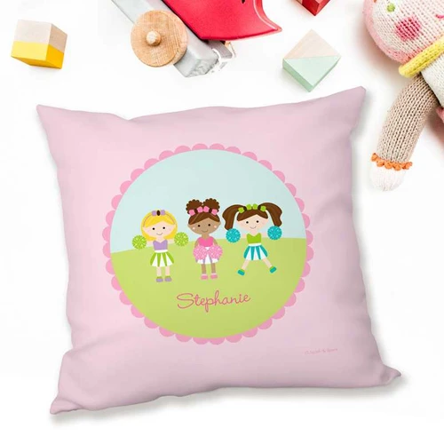 Three Cheerleaders Pillows