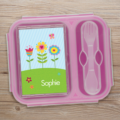 Spring Blooms Collapsible Bento Box