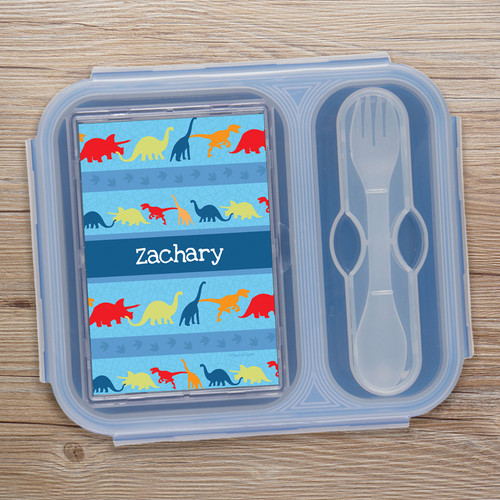 Dinosaur Trails Collapsible Bento Box
