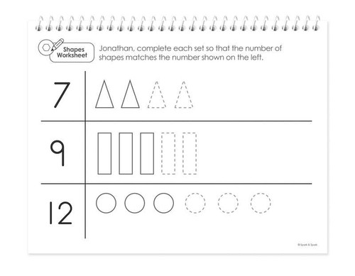 Math Practice Book For Boys