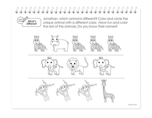 Math Practice Book For Boys