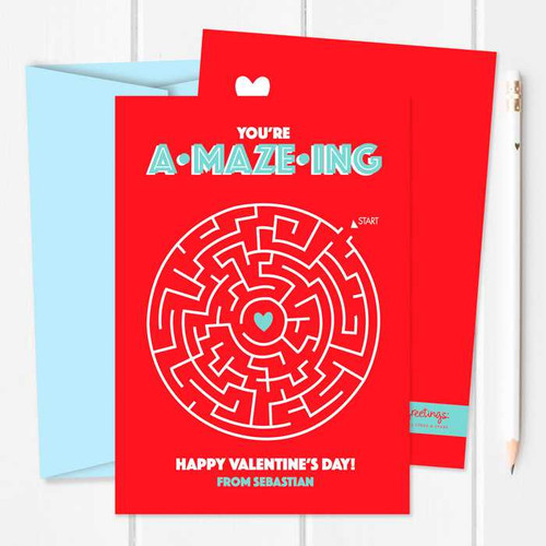 Classroom Valentine Cards | Sweet Maze