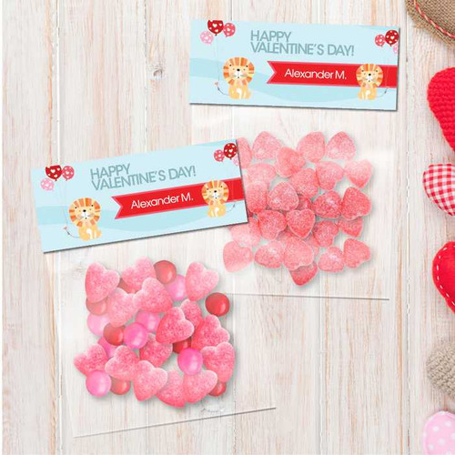 Balloon Lion Treat Bags