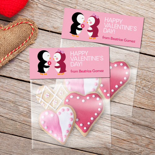Penguins In Love Treat Bags