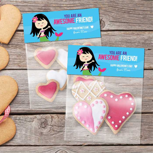 Friendly Mermaid Treat Bags