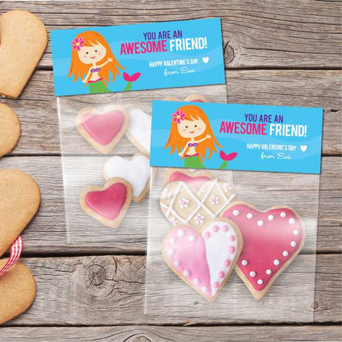 Friendly Mermaid Treat Bags