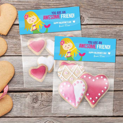 Friendly Mermaid Treat Bags