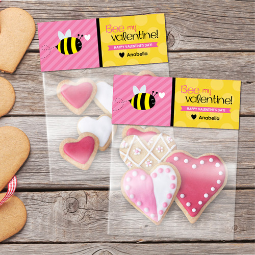 Bee My Valentine Treat Bags