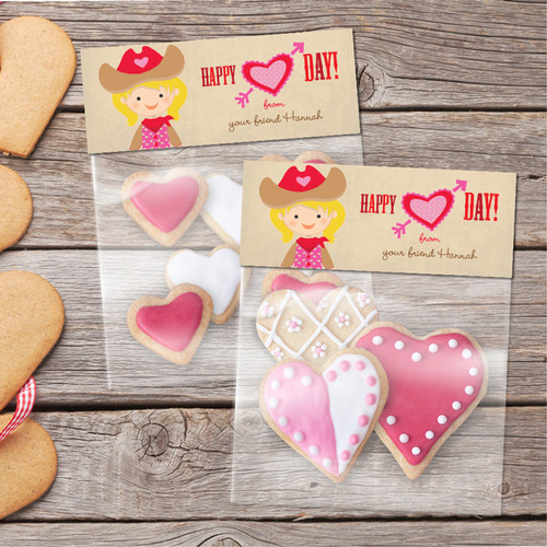 Western Cowgirl Favor Bags