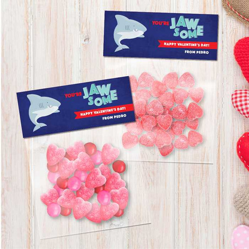 Shark Love Favor Bags