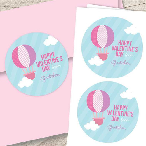 Balloon In The Sky Address Labels