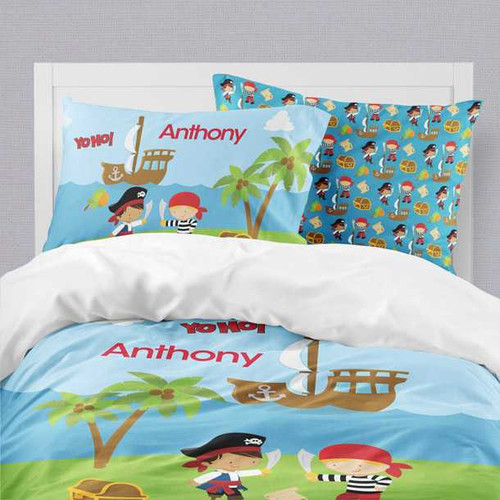Yo Ho Pirate Boy Duvet Cover