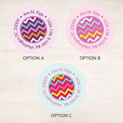Mix Chevrons Label Set