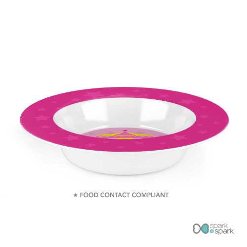 Sweet Carousel Custom Plate for Girls