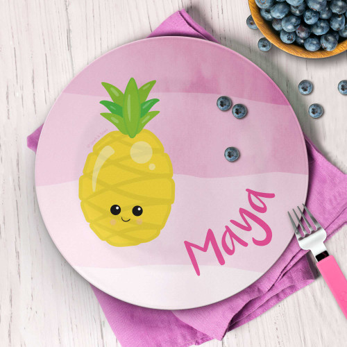 Yummy Pineapple Kids Plates