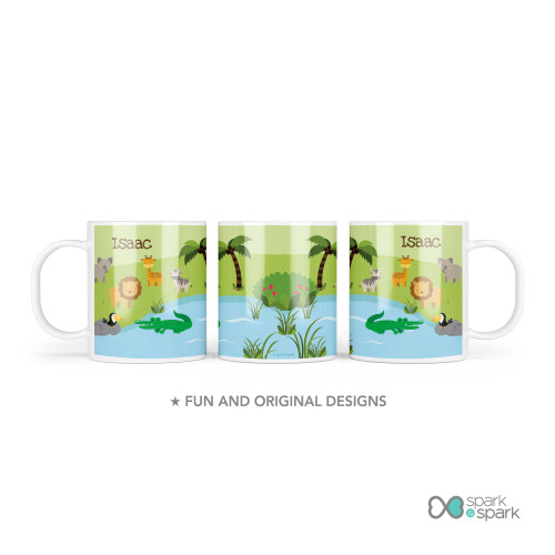 Jungle Fever Kids Plate