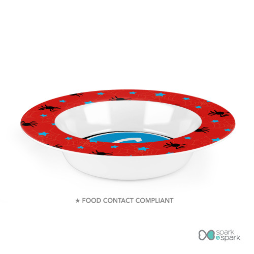 Fun Spider Web Kids Plate