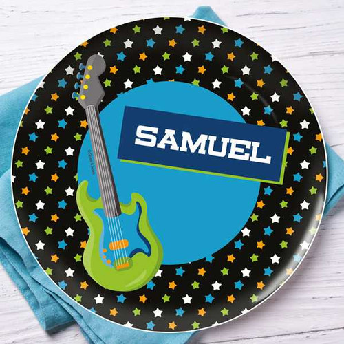 Guitar sounds Kids Plate