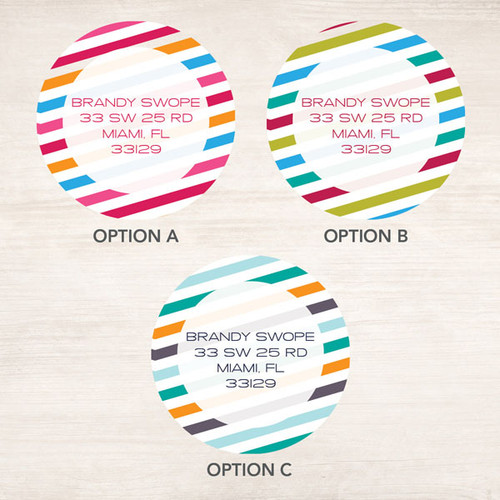 Beautiful Colors Label Set