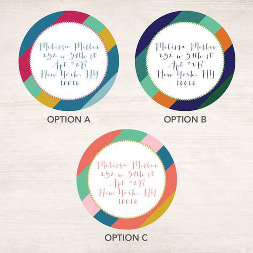 A Beautiful Feather Label Set
