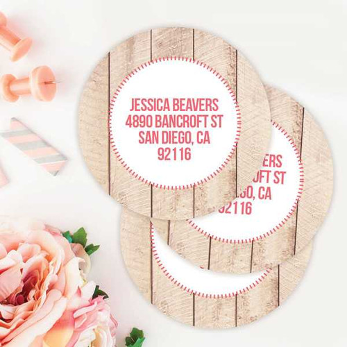 Rustic Heart Label Set