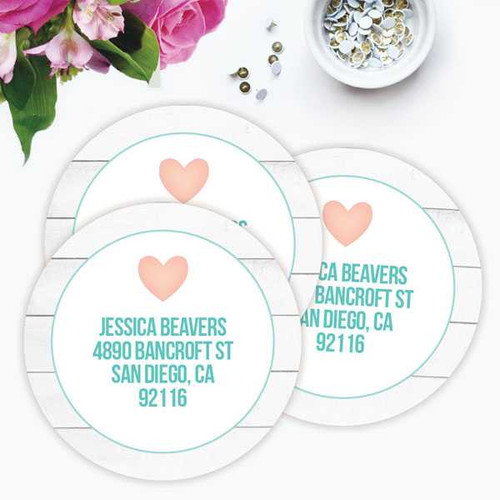 Rustic White Label Set