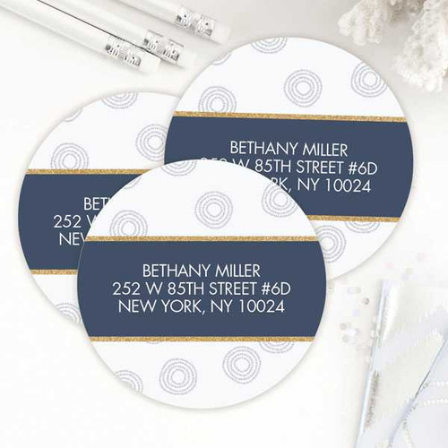 Spinning Circles Label Set