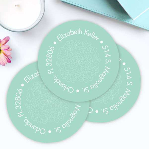 Sweet Flowers Label Set