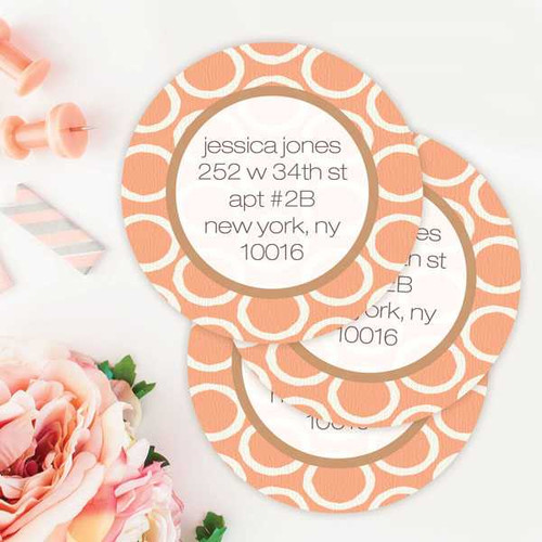 Tapestry Pattern - Circles Label Set