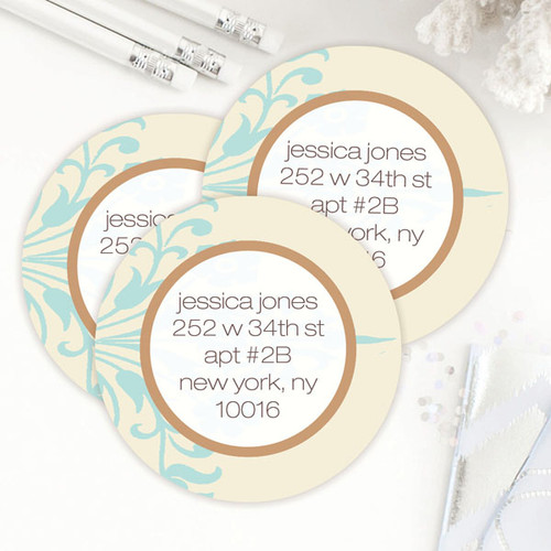 Tapestry Pattern - Damask Label Set