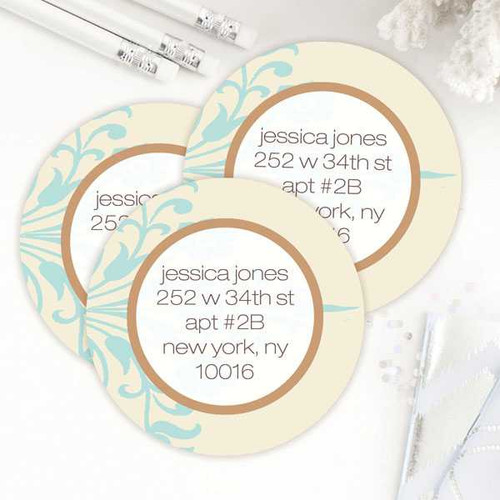 Tapestry Pattern - Damask Label Set