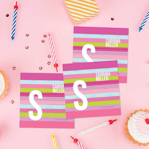 Sweet Lines Gift Label Set