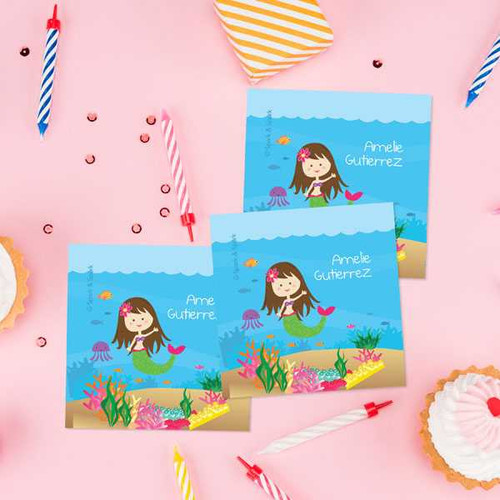 Sweet Mermaid Gift Label Set