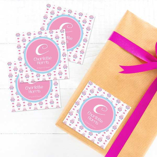 Owl Love Gift Label Set