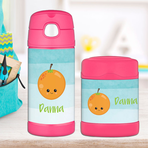 Yummy Orange Thermos Bottle