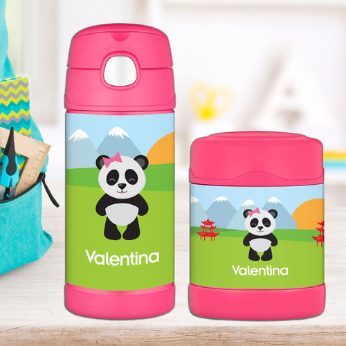 Sweet Panda Thermos Bottle