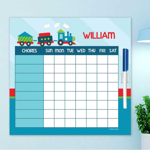 Cho Cho Train Summer Chore Chart