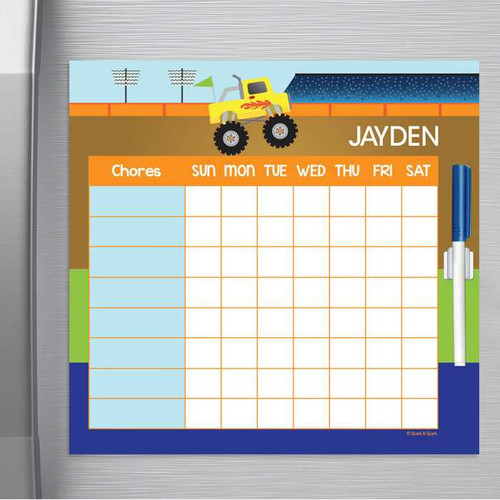 Monster Truck Chores For Kids