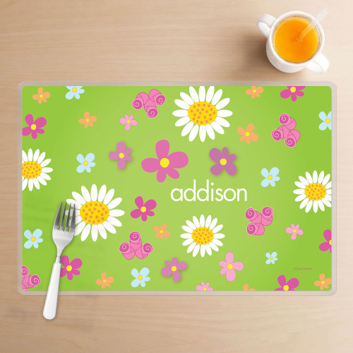 Field of Flowers Green Placemat