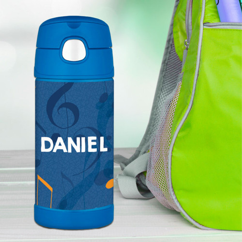 Musical Notes Thermos Bottle