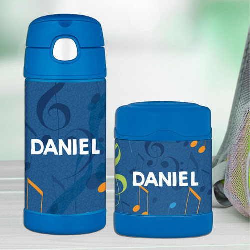 Musical Notes Thermos Bottle