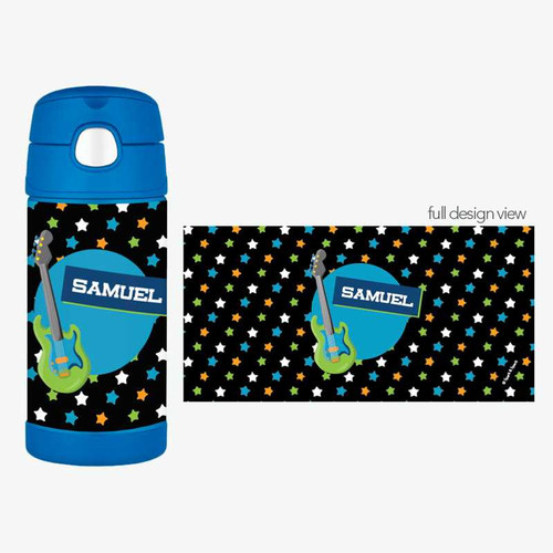Guitar Sounds Thermos Bottle