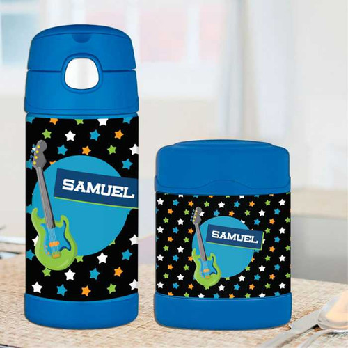 Guitar Sounds Thermos Bottle