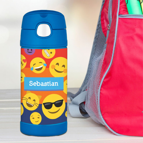 Boy Emojis Thermos Bottle